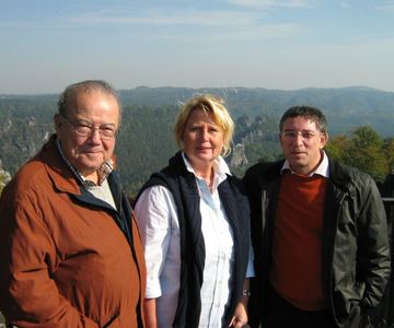 Carlos Flores Guitierrez, Annemarie Burghoff und Josep Mercadal