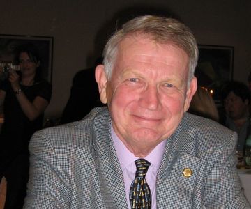 Ehren-Präsident Alan Borwell aus Schottland