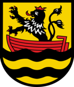 Das Wappen des Gastgeberortes