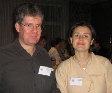 SIM Dr. Matthias Kribben (Mitorganisator) und Ehefrau Franziska