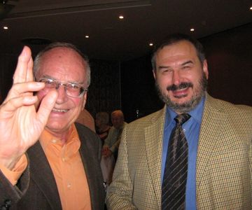 GM Dr. Fritz Baumbach (li.) und GM Dr. Hans-Joachim Hofstetter