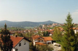 Bodenmais - ein Blick auf den Ort