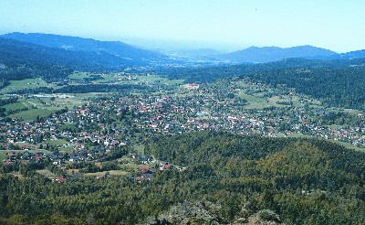 Luftbild von Bodenmais