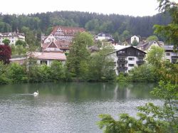 Bad Liebenzell - Blick über den See