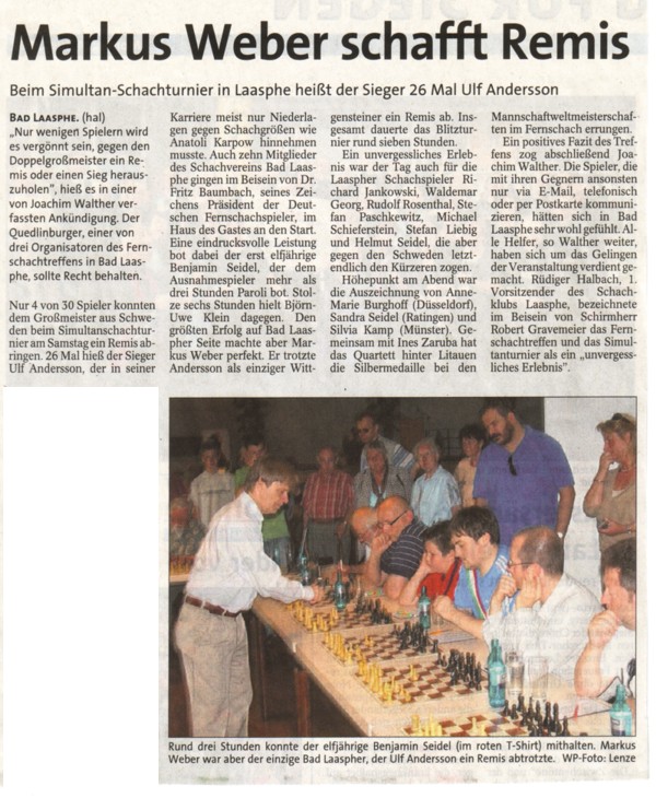 Artikel Westfalenpost