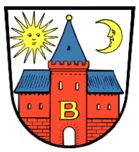 Das Wappen des Gastgeberortes