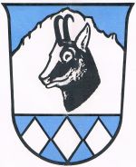 Das Wappen des Gastgeberortes