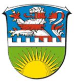 Das Wappen des Gastgeberortes
