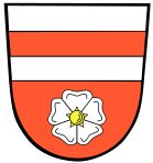 Das Wappen des Gastgeberortes