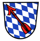 Das Wappen des Gastgeberortes